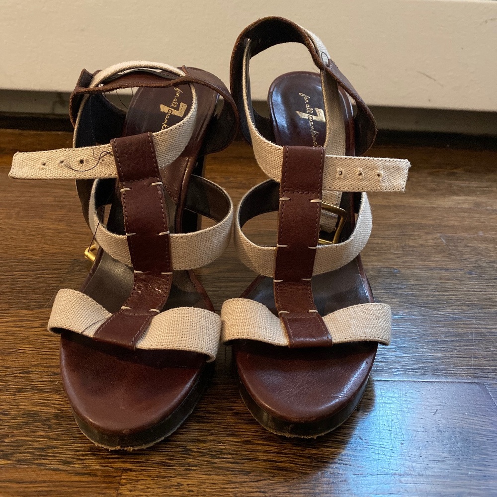 7 for all Mankind Sandals